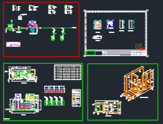15m3 day BWRO 4000ppm layout PID skid